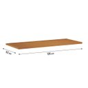 Ver imagem 2 de Tampo Balcão Cozinha Genialflex Essência 120 Cm Kit Freijó