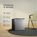 Ver imagem 5 de Frigobar Geladeira Hq 47 Litros Inox Hq-47fb 127v