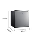 Ver imagem 6 de Frigobar Geladeira Hq 47 Litros Inox Hq-47fb 127v