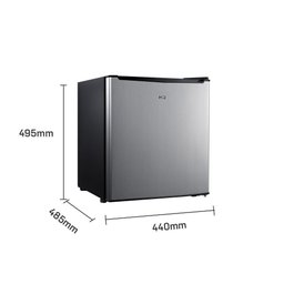 Frigobar Geladeira Hq 47 Litros Inox Hq-47fb 127v - 6