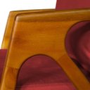 Ver imagem 4 de Namoradeira Mona Decorativa Recepção - Veludo Vermelho