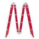 Ver imagem 4 de Escada Articulada Multifuncional 16 Degraus 4x4 Vermelho Escarlate