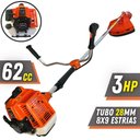 Ver imagem 3 de Roçadeira Lateral À Gasolina 5 em 1 DR620P56P Motor 2 Tempos 62CC 3HP Easy Start Tanque 1,2L