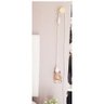 Conjunto iluminação 5 mts fio PP, Interruptor e fio - 6