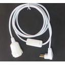 Ver imagem 4 de Conjunto iluminação 5 mts fio PP, Interruptor e fio