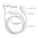 Ver imagem 2 de Conjunto iluminação 5 mts fio PP, Interruptor e fio