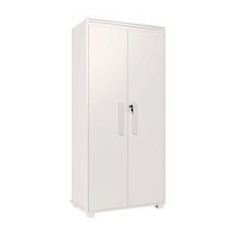 Armário para Lavanderia 2 Portas Branco Plaka Jm Móveis - 2