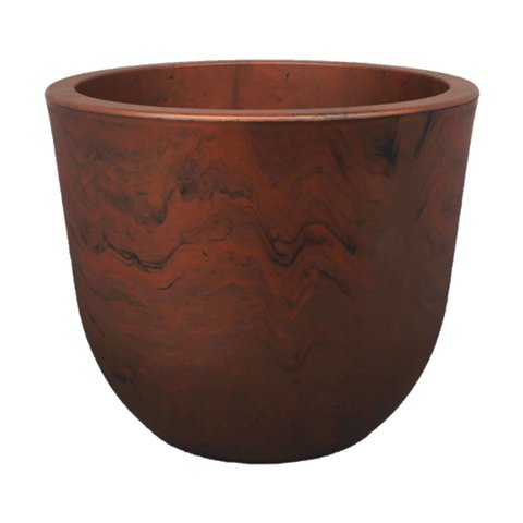 Vaso para Plantas Redondo Concept Aço Corten N1 Vcrac1- Japi