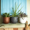 Ver imagem 2 de Vaso para Plantas Redondo Concept Aço Corten N1 Vcrac1- Japi