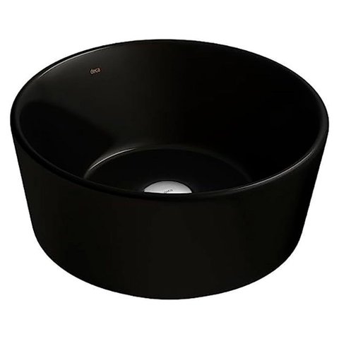 Cuba de Apoio Redonda 36x36cm Ébano - L.146.95