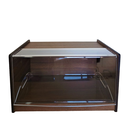 Ver imagem 1 de Porta Pão em Madeira 32cm Tampa em Acrílico com Bandeja