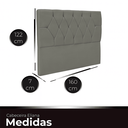 Ver imagem 4 de Cabeceira Casal Queen de Cama Box Estofada Eliana 160 Cm Veludo