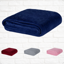 Ver imagem 1 de Manta Fleece Casal Queen Marinho Bom para Presente Macia Grossa Conforto Aquece