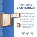 Ver imagem 6 de Guarda-Roupa Modulado 5 Peças 8 Portas 3 Gavetas Texas Marrom/Cinamomo/Off White Arenas