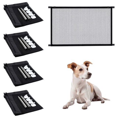 Tela de Proteçao Kit 4 Uni Rede Segurança Pets Crianças Bebe Cachorro Gato Animal Escada Porta Varan