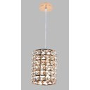 Ver imagem 1 de Pendente Cristal Dourado 1E14 12x16cm PARIS LUZ