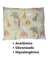 Ver imagem 2 de Travesseiro Anatômico Bebê para Berço e Carrinho Safari 27x37cm