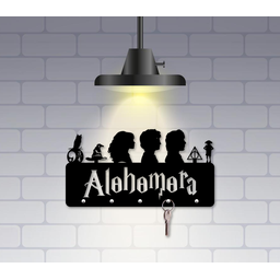 Porta Chaves Harry Potter Alohomora - 2