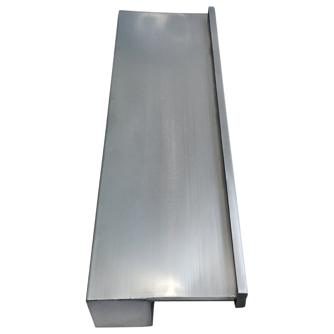 Cascata Para Piscina Inox Embutir Lâmina Longa 60cm - 3
