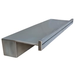 Cascata Para Piscina Inox Embutir Lâmina Longa 60cm - 2
