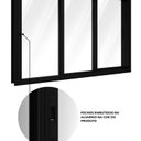 Ver imagem 7 de Janela de Alumínio de Correr 3 Folhas Móveis 100x200cm Lucasa Eccellente