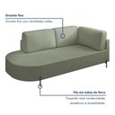 Ver mais imagens de Sofá Living Orgânico 2 Lugares Bouclé Verde Norten 165cm