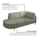 Ver imagem 4 de Sofá Living Orgânico 2 Lugares 165cm Base de Ferro Braço Direito Norten