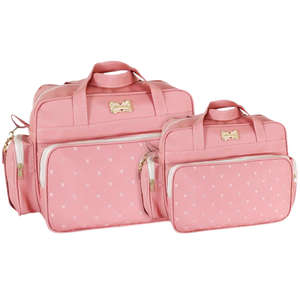 Kit Bolsas Maternidade Mave Baby Royale Salmão