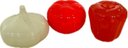 Ver imagem 1 de Tupperware Kit 3 Peças Porta Alho Porta Tomate e Porta Pimenta Armazene Alho Tomate e Cebola