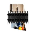 Ver imagem 4 de Kit 4 Suporte Organizador de Bonés de Parede Vertical Quarto - Preto