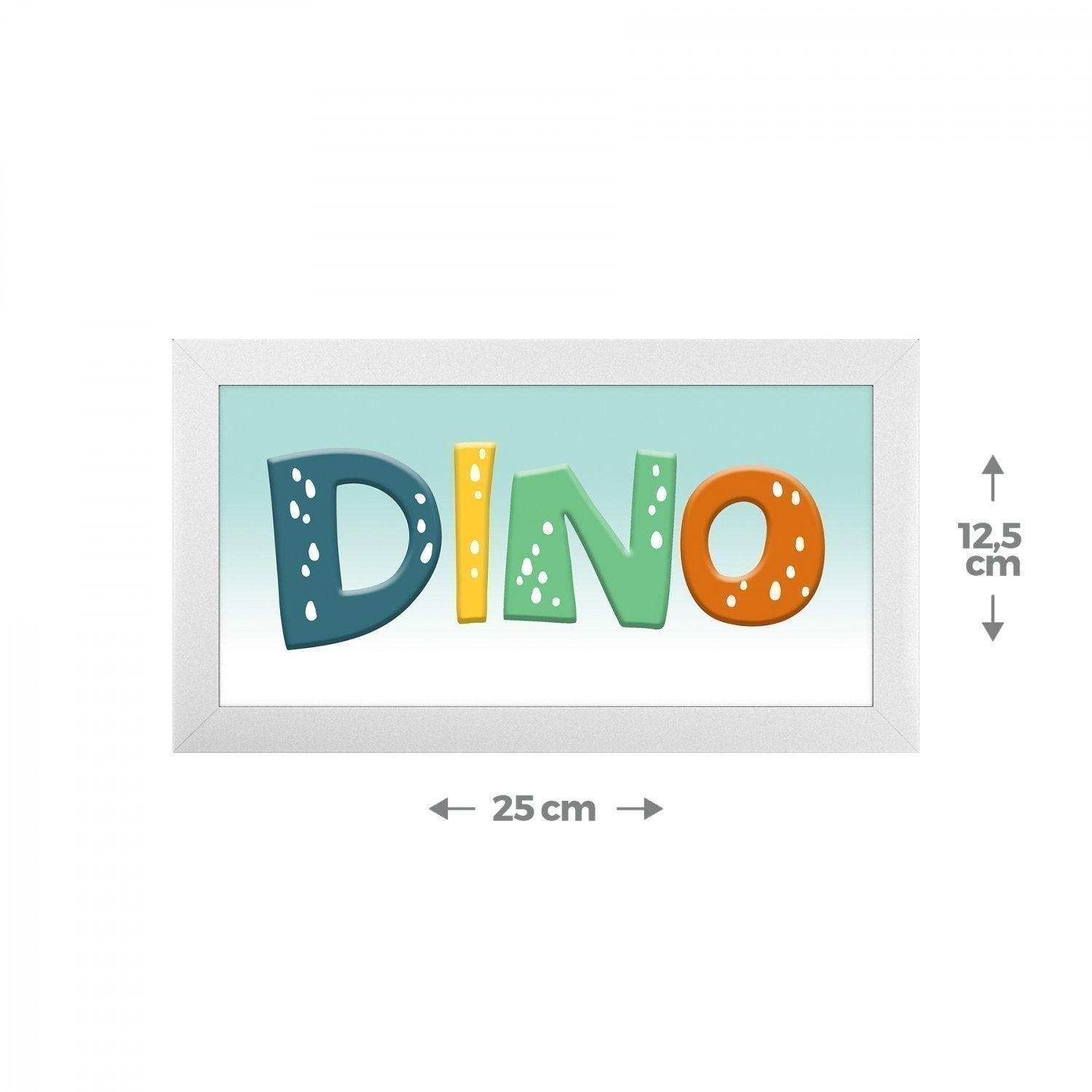 Quadro Kids sem Vidro 25x12,5cm Belchior - 2