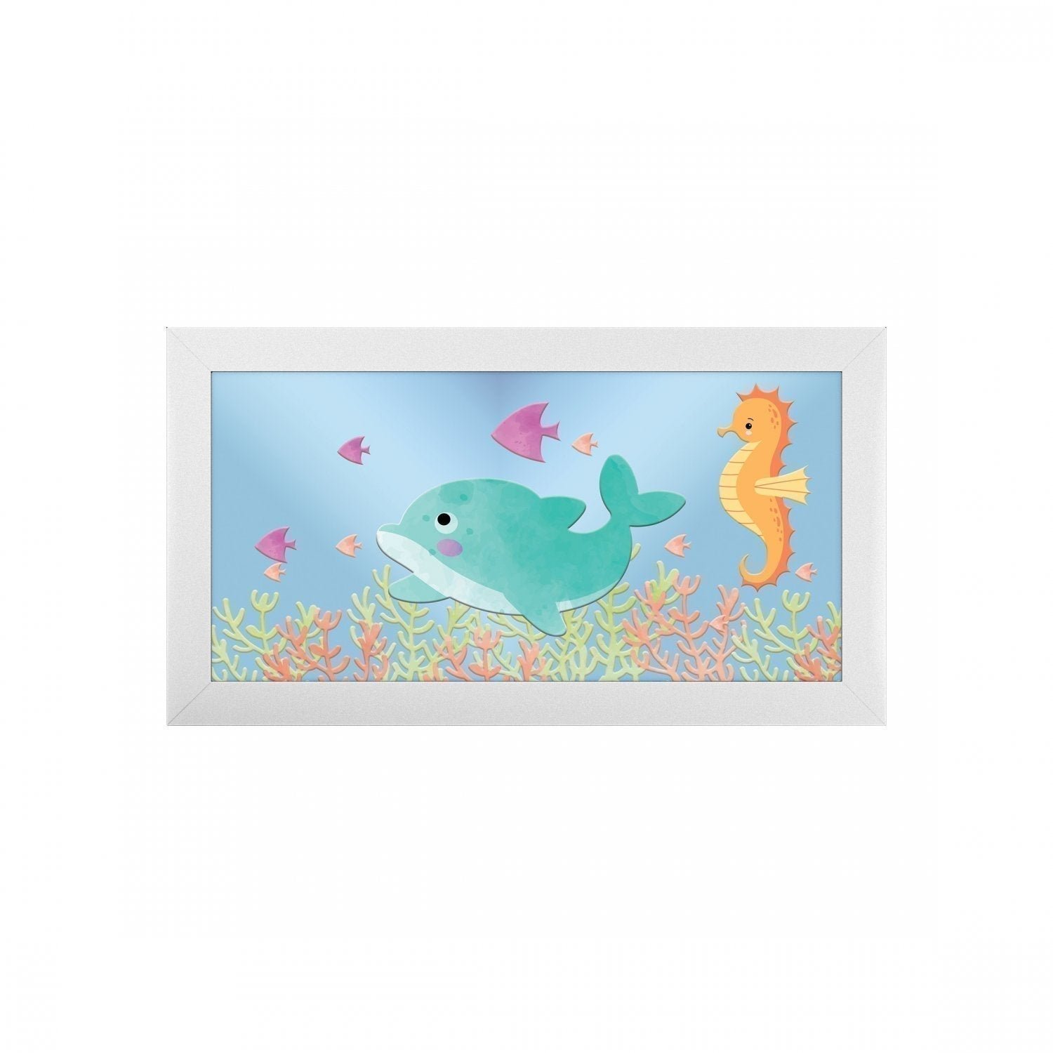 Quadro Kids sem Vidro 25x12,5cm Belchior - 1