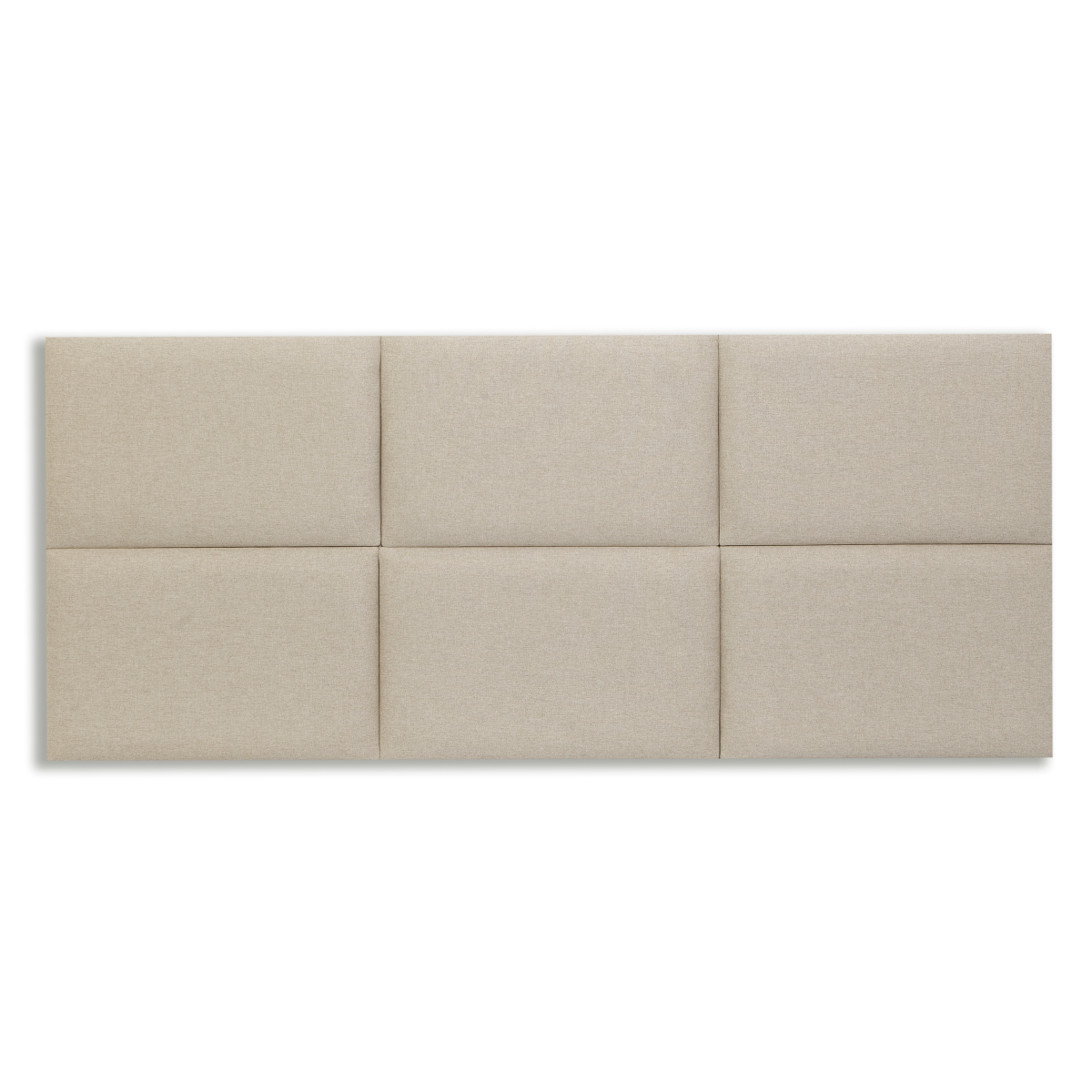 Cabeceira Casal Linho 141x60 Cama Box Modulada Retangular Cru - 3