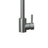 Misturador Monocomando Cozinha Aço Escovado - Debacco 32,5cm - 2