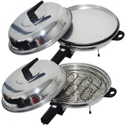 Churrasqueira e Forno Pizza Grill Elétrico 2 em 1 com Tampa e Forma Assadeira Redonda Cotherm - 3