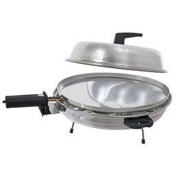 Churrasqueira e Forno Pizza Grill Elétrico 2 em 1 com Tampa e Forma Assadeira Redonda Cotherm - 1