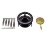 Fogareiro Portatil Alcool Acendedor Carvão Camping Rechaud - 5