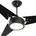 Ver imagem 3 de Ventilador de Teto Venti-Delta 130 W 3 Pás Preto Ideal LED com Luz 6000k 110V
