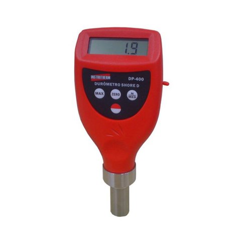 Durômetro Digital Borracha Dura Faixa 0 A 100 Shore Plásticos Fórmicas Saída Pc Dp-400 Com Certifica