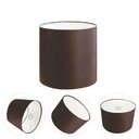 Ver imagem 3 de Cúpula para Abajur e Luminária Cp-8005 Cilíndrica 18x18cm Resistente À Maresia Café Vivare