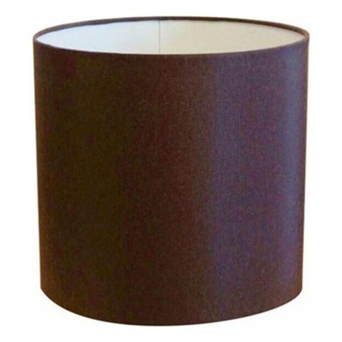 Cúpula para Abajur e Luminária Cp-8005 Cilíndrica 18x18cm Resistente À Maresia Café Vivare