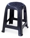 Ver imagem 5 de 04 Banco Banqueta Plástico Preto Plasnorthon 46 Cm Cor Preta