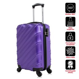 Mala de Bordo Roxo Pequena Havana Swiss Move - 2