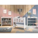 Ver imagem 6 de Mini Berço 3 em 1 93x94cm Escrivaninha e Trocador Zain 