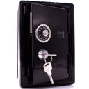 Ver imagem 6 de Mini Cofre com Segredo Senha Chave Dinheiro Joias Preto