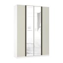 Ver imagem 1 de Guarda Roupa 4 Portas 3 Gavetas 159,2 Cm com Espelho Prime Luciane Móveis