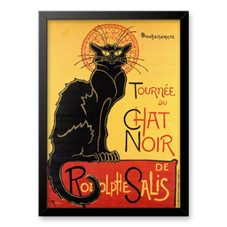 Luminária Quadro Chat Noir - 1 Luminária Quadro Chat Noir - 1