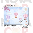 Ver imagem 2 de Papel de Parede Infantil Animais Balão Menina 1m²