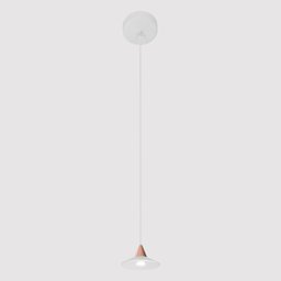 Pendente Led Aluminio Branco Rose 7w 3000k 10cm Marionete - 3