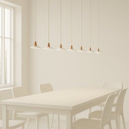 Pendente Led Aluminio Branco Rose 7w 3000k 10cm Marionete - 2